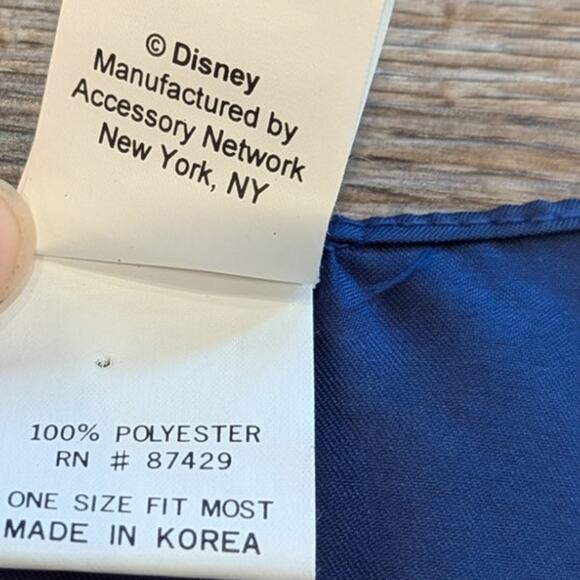 Mickey Mouse Satin Vest Vintage Red White Blue Patriotic Disney OSFM - Picture 6 of 8